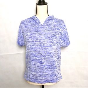 Athleta · Girl Hooded Short Sleeve Sweatshirt XL